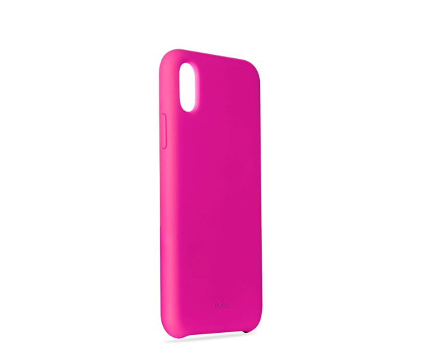 Etui Icon Cover do iPhone X różowe - 1380331 - zdjęcie 2